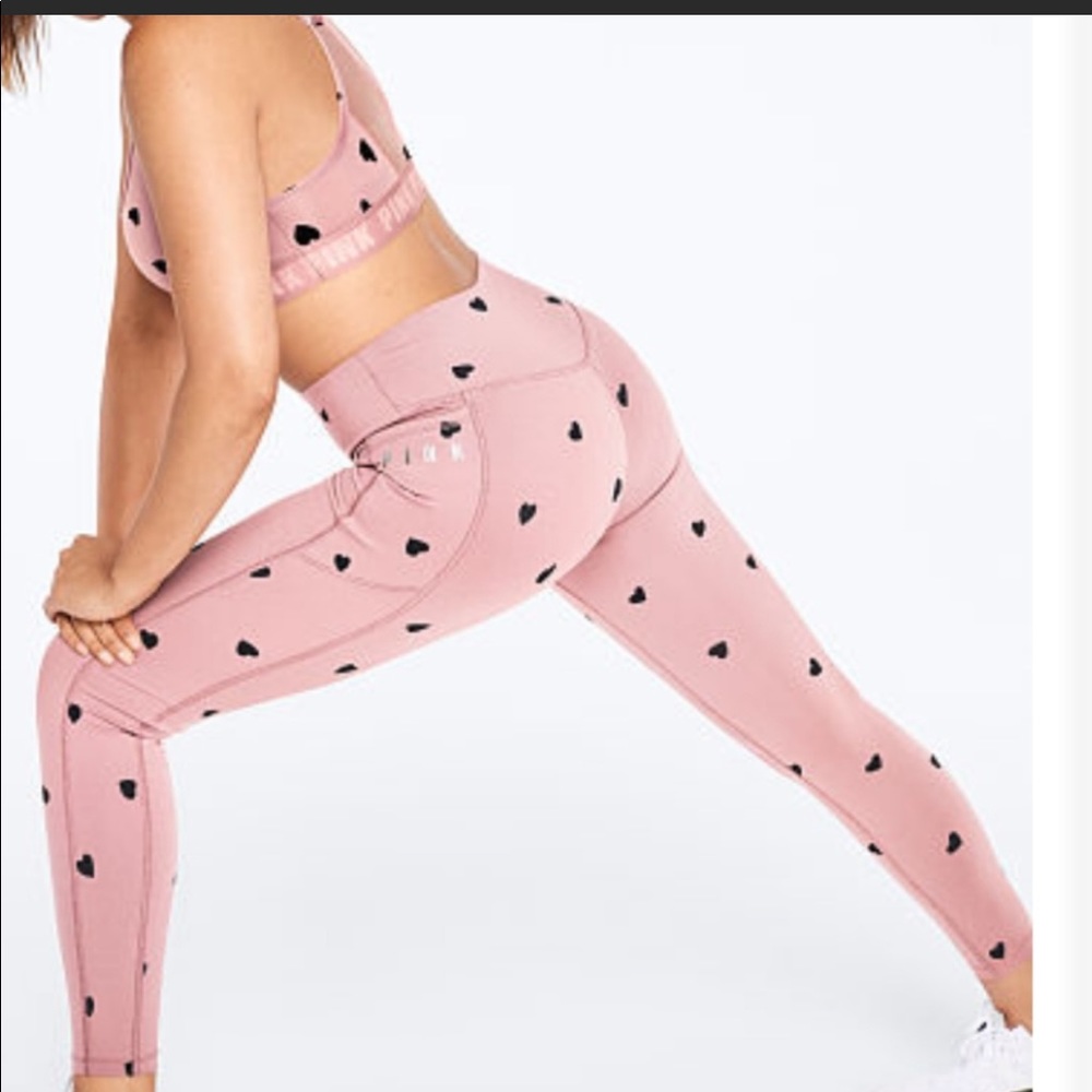 Pink heart set
